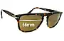 Sunglass Fix Verres de Remplacement pour Persol Ratti 69233 - 56mm Wide 