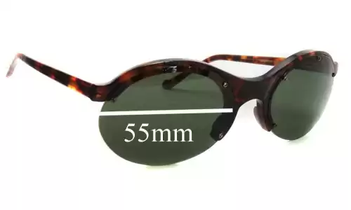 Sunglass Fix Lentes de Repuesto para Carrera P0030 - 55mm Wide 