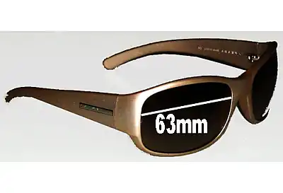 Prada SPR12F Ersatzgläser 63mm wide 