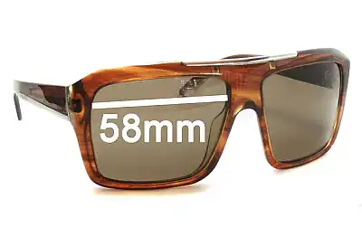 Prada SPR13L Ersatzgläser 58mm wide 