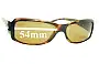 Sunglass Fix Ersatzgläser für Ray-Ban RB4078 - 54mm Wide 