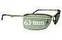 Sunglass Fix Replacement Lenses for Ray-Ban RB3359 - 63mm Wide 
