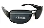 Sunglass Fix Replacement Lenses for Polo Polo PH 3034 - 63mm Wide 