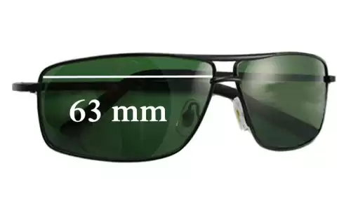 Sunglass Fix Replacement Lenses for Ray-Ban RB9102 - 63mm Wide 