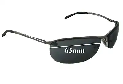 Ray-Ban RB3186 Ersatzgläser 63mm wide 