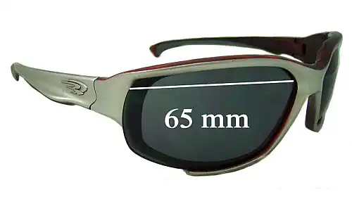 Sunglass Fix Replacement Lenses for Ryders Hijack - 65mm Wide 