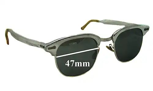 Sunglass Fix Replacement Lenses for Shuron Shuron - 47mm Wide 
