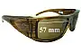 Sunglass Fix Replacement Lenses for Spy Optic Oasis - 57mm Wide 