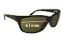 Sunglass Fix Replacement Lenses for Serengeti Conrad - 61mm Wide 