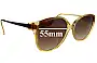 Sunglass Fix Lentes de Repuesto para Vienna Line - 55mm Wide 