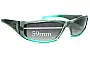 Sunglass Fix Replacement Lenses for Von Zipper Projektor - 59mm Wide 
