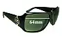 Sunglass Fix Replacement Lenses for Von Zipper Lexicon - 64mm Wide 