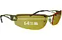 Sunglass Fix Ersatzgläser für Arnette Fakie AN3010 - 64mm Wide 