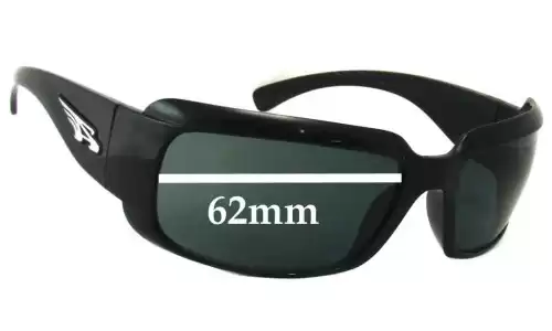 Sunglass Fix Replacement Lenses for Arnette Infamous AN4076 - 62mm Wide 