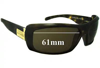 Arnette Chamber AN4111 Replacement Lenses 61mm wide 