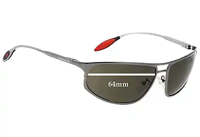 Bolle Dorado Ersatzgläser 64mm wide 