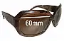 Sunglass Fix Lentes de Repuesto para Chanel 5146 - 60mm Wide 