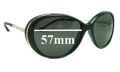 Sunglass Fix Lentes de Repuesto para Chanel 6037 - 57mm Wide 