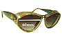 Sunglass Fix Ersatzgläser für Christian Lacroix Lacroix 7366 - 60mm Wide 