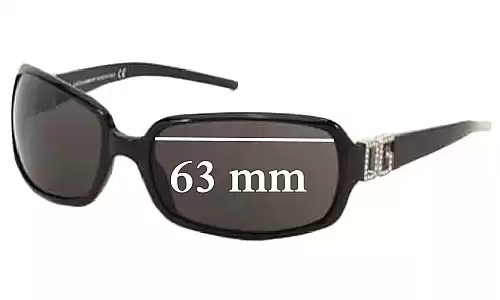 Dolce & Gabbana DG810S Replacement Lenses 63mm wide 