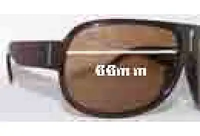 Christian Dior Homme Replacement Lenses 66mm wide 