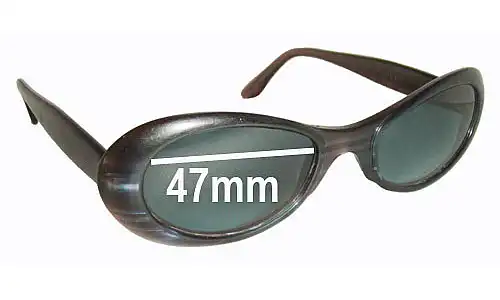 Sunglass Fix Replacement Lenses for Dita Velvet - 47mm Wide Sunglass Fix Replacement Lenses for Dita Velvet - 47mm Wide