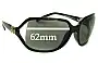 Sunglass Fix Replacement Lenses for Dolce & Gabbana DG6003 - 62mm Wide 