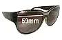 Sunglass Fix Verres de Remplacement pour Dolce & Gabbana DG6054 - 59mm Wide 