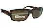 Sunglass Fix Replacement Lenses for Elche Hakim - 60mm Wide 