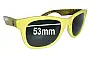 Sunglass Fix Replacement Lenses for Electric Detroit - 53mm Wide 