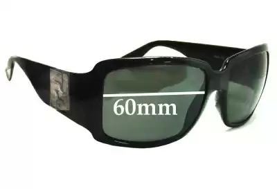 Fendi FS 500 Replacement Lenses 60mm wide 