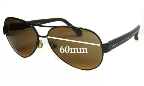 Sunglass Fix Lentes de Repuesto para Fendi FS 396ML - 60mm Wide 