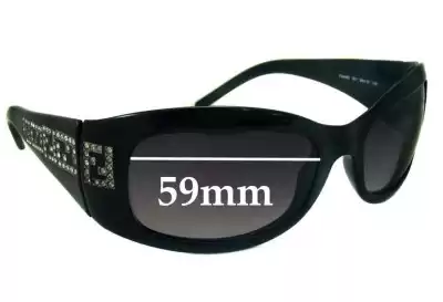 Fendi FS 436R Replacement Lenses 59mm wide 