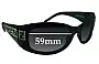 Sunglass Fix Replacement Lenses for Fendi FS 436R - 59mm Wide 