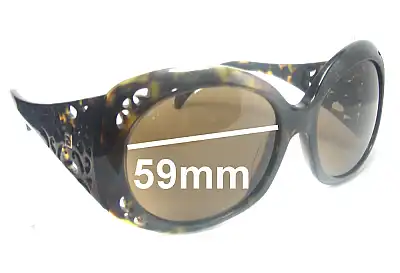 Fendi FS 5091 Replacement Lenses 59mm wide 