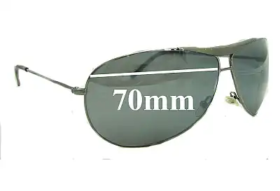 Giorgio Armani GA 134/S Replacement Lenses 70mm wide 