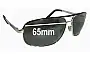 Sunglass Fix Replacement Lenses for Gucci GG1857/S - 65mm Wide 