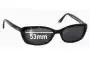 Sunglass Fix Replacement Lenses for Gucci GG2415/S - 53mm Wide 