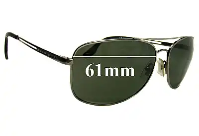 Hugo Boss 0004/S Verres de Remplacement 61mm wide 