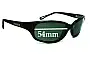 Sunglass Fix Replacement Lenses for Mako Offspring 9464 - 54mm Wide 