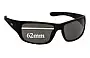 Sunglass Fix Ersatzgläser für Mambo 1005110 - 62mm Wide 