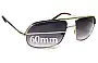 Sunglass Fix Replacement Lenses for Marc by Marc Jacobs MMJ 015/S - 60mm Wide 