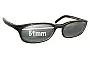 Sunglass Fix Replacement Lenses for Maui Jim MJ156 Monarch - 51mm Wide 