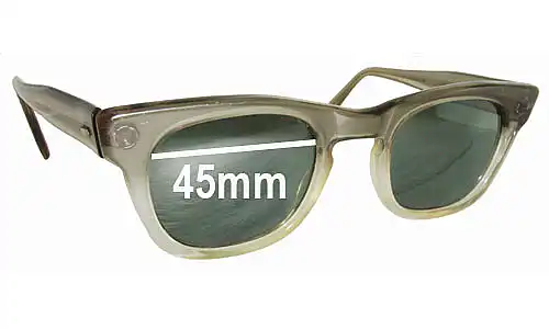Sunglass Fix Lentes de Repuesto para Michael Kent Saxon - 45mm Wide 