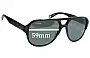 Sunglass Fix Replacement Lenses for Mosley Tribes Cosley MT6029S - 59mm Wide 