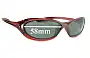 Sunglass Fix Replacement Lenses for Nike EV0062 Treviso - 58mm Wide 