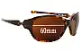 Sunglass Fix Replacement Lenses for Oakley Abandon - 60mm Wide 
