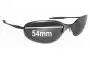 Sunglass Fix Lentes de Repuesto para Oakley A-Wire Thick - 54mm Wide 