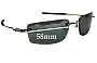 Sunglass Fix Ersatzgläser für Oakley Why 8.2 - 58mm Wide 