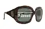 Sunglass Fix Replacement Lenses for Oroton  Avenue - 54mm Wide 